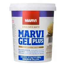 Emulsificante Gel Plus Para Confeitaria E Sorvete 850g Marvi Foto mini  3