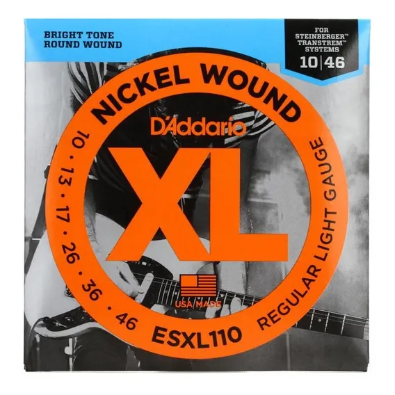 Enc Guitarra D Addario 010 Esxl110 Double Ball Foto 1