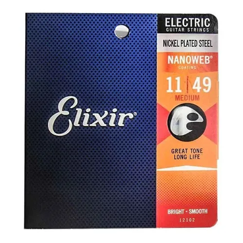 Enc Guitarra Elixir 011 Medium Foto 1