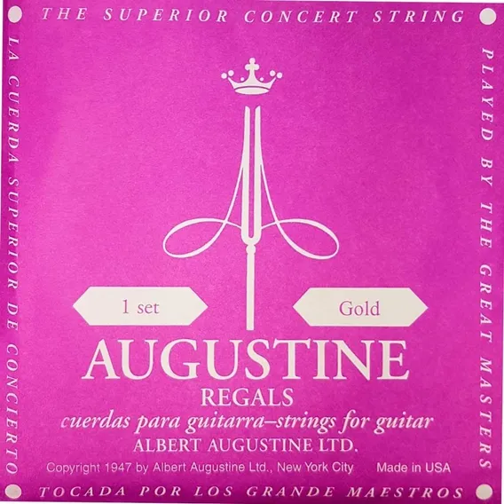 Enc Violao Ny Augustine Regal Gold Foto 1