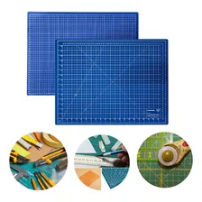 Encadernação Scrapbook Réguas Gabaritos Cortador Base Corte Cor Base Azul Cortador Amarelo Foto mini 2