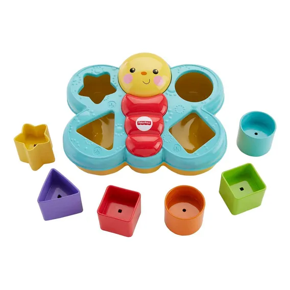 Encaixa Borboleta Para Bebês A Partir 6 Meses Fisher-price Cor Multicolor Foto 1