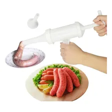 Enchedora Injetor Ensacador Linguiça Salame Charcutaria Top Foto mini 4