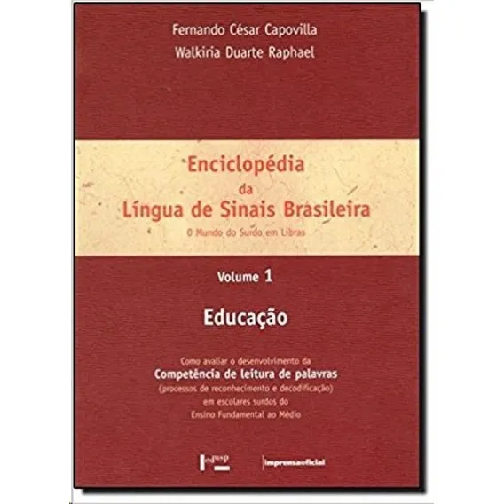 Enciclopédia Da Língua De Sinais Brasileira: O Mundo Do Su Foto 1