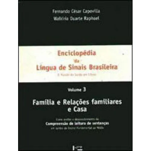 Enciclopedia Da Lingua De Sinais Brasileira - Vol. 3 Foto 1