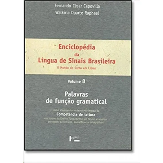 Enciclopedia Da Lingua De Sinais Brasileira - Vol 8 - O Mund Foto 1