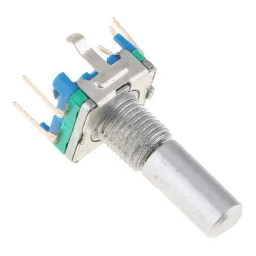 Encoder Rotativo Com Chave 5 Terminais Potenci么metro Ec11 Foto 1