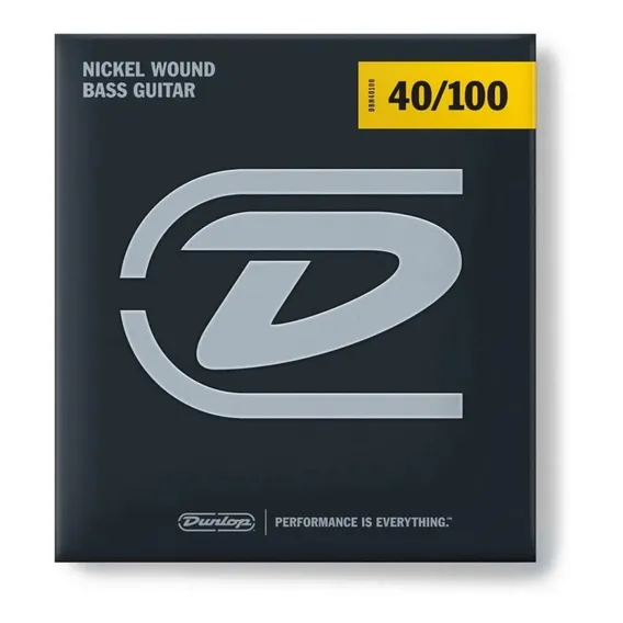 Encordoamento .040 Para Baixo 4 Cordas Leve Dbn40100 Dunlop Foto 1
