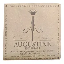 Encordoamento Augustine Para Violão Nylon Imperial Black Foto mini 1