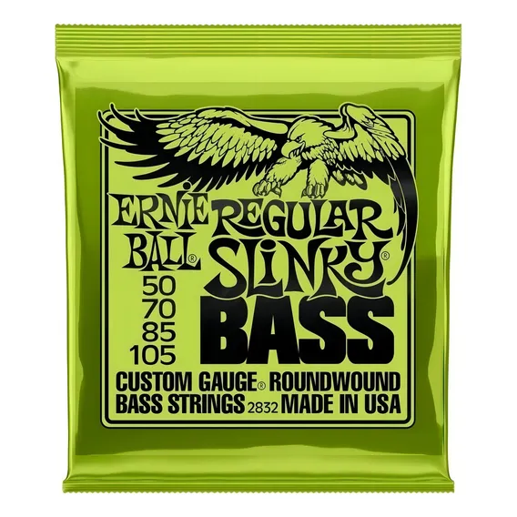 Encordoamento Baixo 4 Cordas Ernie Ball 050 Regular 2832 Foto 1