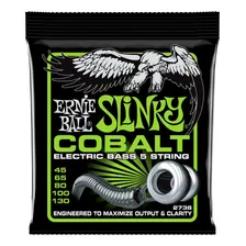 Encordoamento Baixo 5c 045 Ernie Ball Slinky Cobalt 2736 Foto mini 1