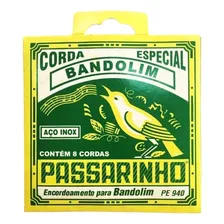 Encordoamento Bandolim Com Bolinha Passarinho Aço Pe940 Foto mini 1