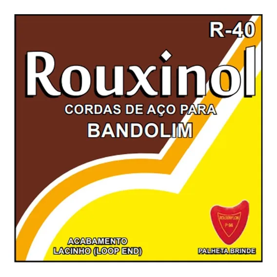 Encordoamento Bandolim R-40 Rouxinol Foto 1