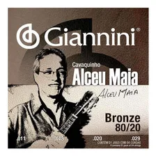 Encordoamento Cavaquinho Giannini Alceu Maia Sscvam C/nfe Foto mini 3