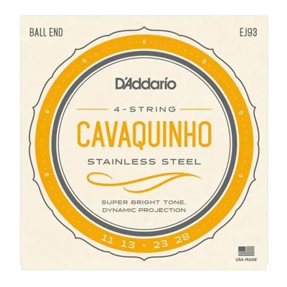 Encordoamento Daddario Cavaquinho Ej93 Foto 1