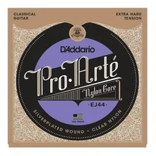 Encordoamento Daddario Pro Arte Violao Nylon Ej44 Tens X Pes Foto mini 1