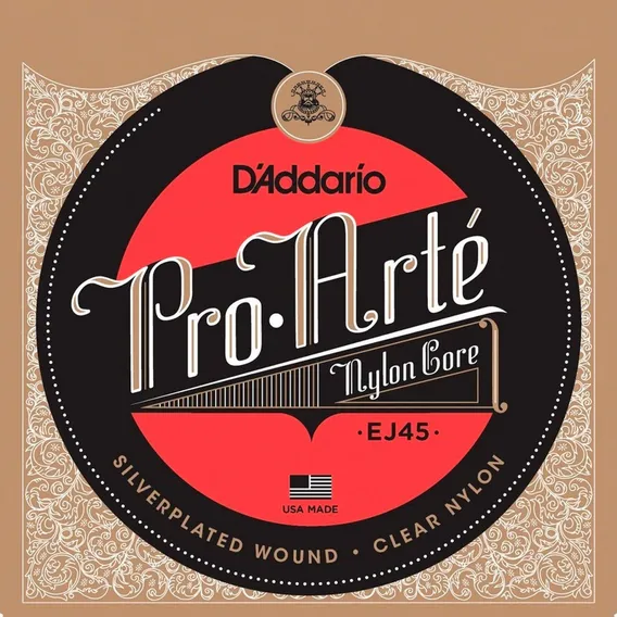 Encordoamento Daddario Pro Arte Violão Nylon Ej45 Foto 1