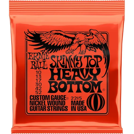 Encordoamento Ernie Ball 2215 Skinny Top Heavy Bottom .010 Foto 1