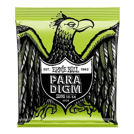 Encordoamento Ernie Ball Paradigm P/ Guitarra 7 Cordas 2028 Foto 1
