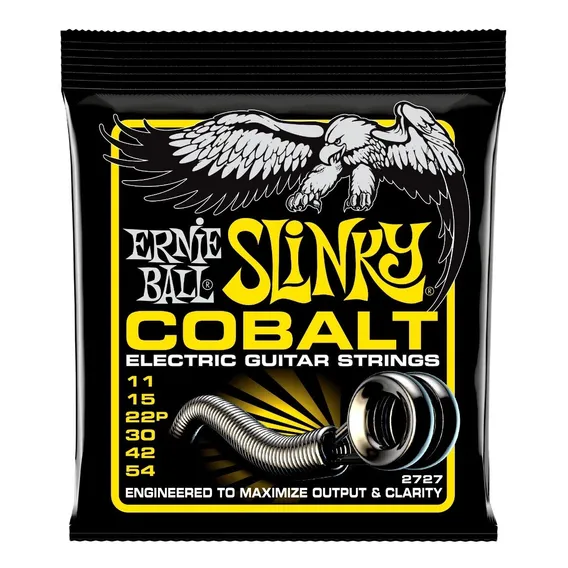Encordoamento Ernie Ball Slinky Cobalt Beefy 2727 Foto 1