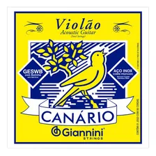 Encordoamento Giannini Canario Aço Violão + Escala E Foto mini  2