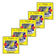 Encordoamento Giannini Canário Cordas Nylon Violão 05 Jogos Foto  mini 1