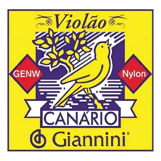 Encordoamento Giannini Canário Violão Nylon C Bolinha Genwb Foto 1