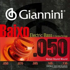 Encordoamento Giannini Geebrsx5 Nickel Round P/ Baixo 5c 050 Foto mini 2