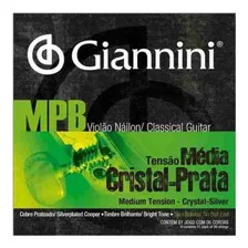 Encordoamento Giannini Mpb Violão Nylon Cristal Prata Genws Foto mini  2