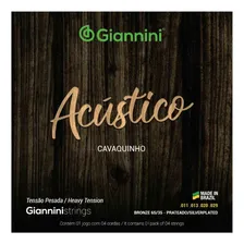 Encordoamento Giannini Para Cavaquinho 011/029 Foto mini 1