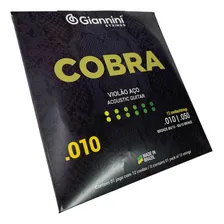 Encordoamento Giannini Violão 12 Cordas Aço 010 + Foto mini  2