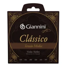 Encordoamento Giannini Violão Nylon Tensão Média Genwpm Foto mini 1