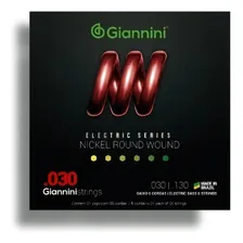 Encordoamento Giannnini Para Baixo 6 Cordas 030 Geebrl Foto  mini 1