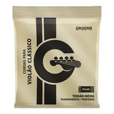 Encordoamento Groove Para Violão Nylon Gs5m Tensão Média Foto  mini 1