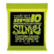 Encordoamento Guitarra 010 Regular Slinky Rps Ernie Ball Foto mini 1