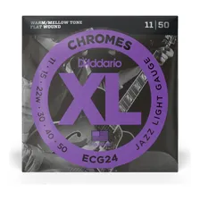 Encordoamento Guitarra .011 D'addario Xl Chromes Ecg24 Foto mini  2