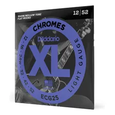Encordoamento Guitarra .012 D'addario Xl Chromes Ecg25 Foto mini 1