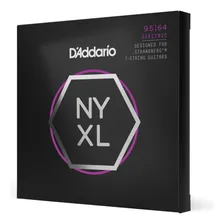 Encordoamento Guitarra 7 Cordas .009 D'addario Nyxl09564sb Foto  mini 1