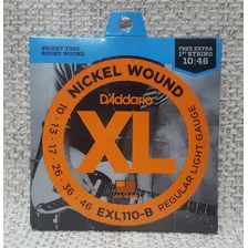 Encordoamento Guitarra Daddario Exl110-b 010 Foto mini 4