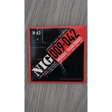 Encordoamento Guitarra Nig N-63 .009 - 042 Kit 2 Jogos Foto mini 3
