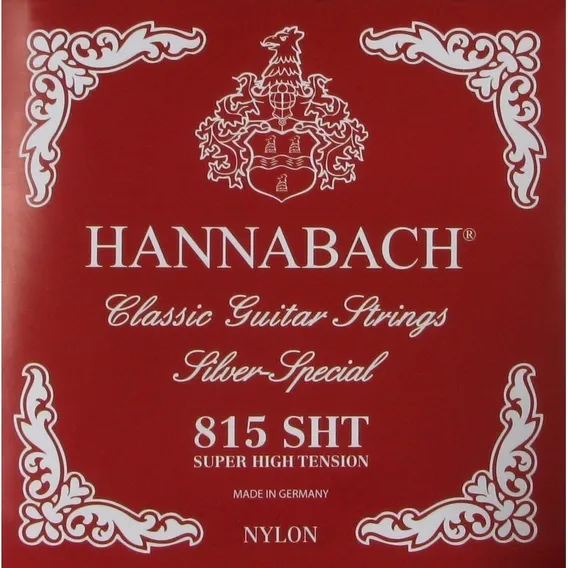 Encordoamento Hannabach Silver Special Super High Tension 815sht Foto 1