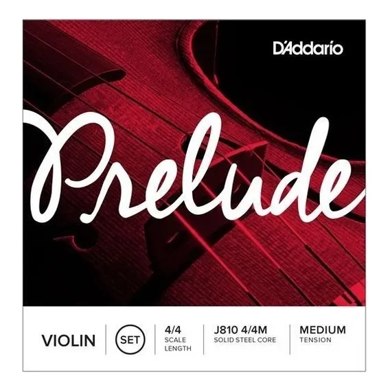 Encordoamento Jogo Cordas Daddario Prelude J810 Violino 4/4 Foto 1