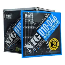 Encordoamento Nig Cordas Guitarra 010- N64 - Kit Com 3 Foto mini 2