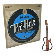 Encordoamento Nylon Core Violão Tensão Hard Daddario Ej46 Foto  mini 1