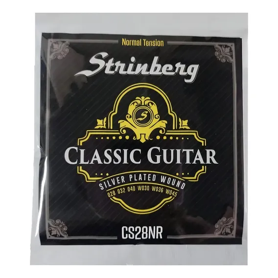 Encordoamento Nylon Violão Strinberg Cs28nr Normal Tension Foto 1