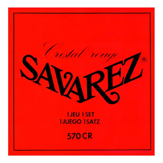 Encordoamento P/ Violao Nylon Savarez 570cr Cristal Rouge Foto 1