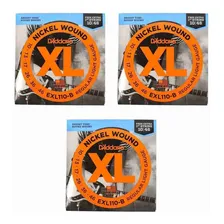 Encordoamento Para Guitarra D´addario .010 Exl110-b 03 Jogos Foto mini 1
