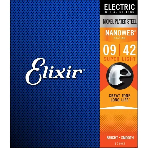 Encordoamento para guitarra elétrica 4:4 Elixir Elixir 12002 Foto 1