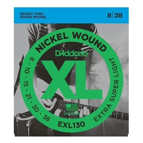 Encordoamento para guitarra elétrica D'Addario Daddario EXL130 Foto 1