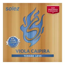 Encordoamento Para Viola Solez Slvc Tl Niquel Tensão Leve Foto mini 3